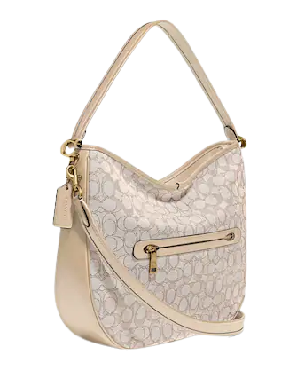 Coach Soft Tabby Hobo In Signature Jacquard