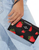 Coach Tech Wallet With Wild Strawberry Print