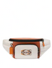 Coach Track Belt Bag With Quilting And Coach Stamp