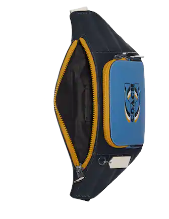 Coach Track Belt Bag With Quilting And Coach Stamp | Brixton Coach Track Belt Bag With Quilting And Coach Stamp | Brixton