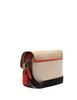 Coach Track Crossbody In Colorblock Signature Canvas With Coach Stamp