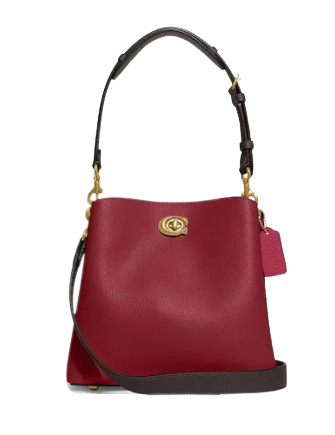 Coach Willow Bucket Bag In Colorblock