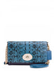 Coach Crosstown Crossbody in Colorblock Exotic Embossed Leather