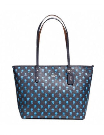 Coach City Zip Top Tote In Badlands Floral Print | Brixton Baker