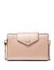 Michael Michael Kors Crossgrain Leather Crossbody Clutch