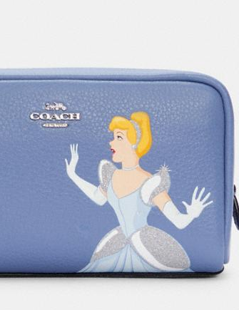 Coach Disney X Small Boxy Cosmetic Case With Cinderella | Brixton Coach Disney X Small Boxy Cosmetic Case With Cinderella | Brixton