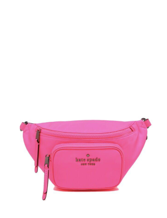 Kate Spade Bags | Kate Spade Dorien Nylon Belt Bag | Color: Black/Pink | Size: Os | Thegreatimpulse's Closet
