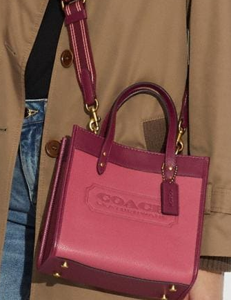 Coach Field Tote 22 In Colorblock With Coach Badge