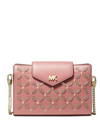 Michael Michael Kors Floral Stitched Crossbody Clutch