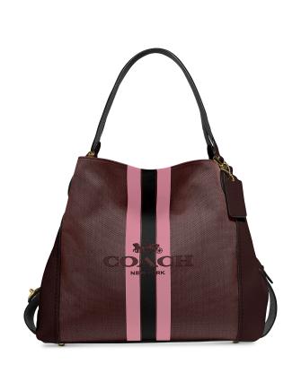 Coach Horse And Carriage Jacquard Edie 31 Shoulder Bag
