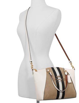 Coach Horse And Carriage Jacquard Prairie Satchel