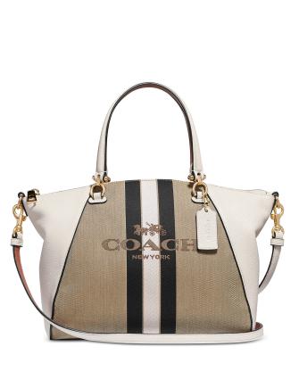 Coach Horse And Carriage Jacquard Prairie Satchel