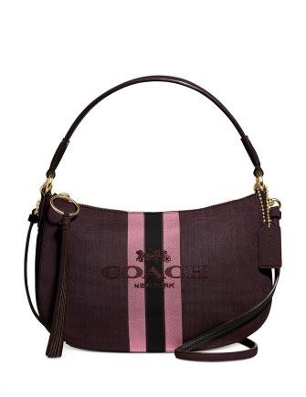 Coach Horse And Carriage Jacquard Sutton Crossbody