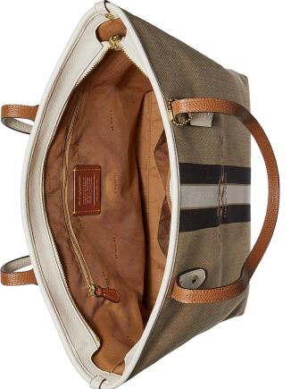 Coach Horse & Carriage Jacquard City Tote