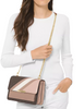 Michael Michael Kors Jade Large Signature Gusset Shoulder Bag