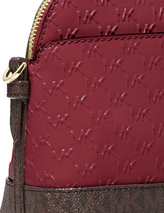 Michael Kors, Bags, Michael Kors Jet Set Charm Ballet Leather Perforated  Logo Dome Crossbody Bag