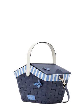 Kate Spade New York Flutter Fly Picnic Basket Crossbody