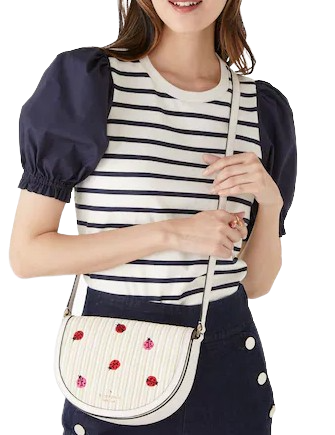 Kate Spade New York Luna Crescent Ladybug Crossbody