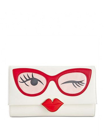 Kate Spade New York Rose Colored Glasses Frames Clutch