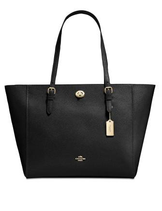 Coach Laptop Tote in Crossgrain Leather