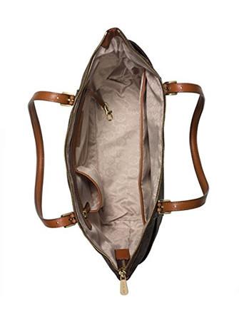 Michael Michael Kors Large Jet Set East West Zip Top Signature Tote