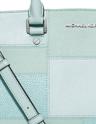 Michael Michael Kors Quilt Selma Medium Top Zip Satchel
