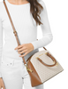 Michael Michael Kors Maxine Signature Logo Dome Satchel