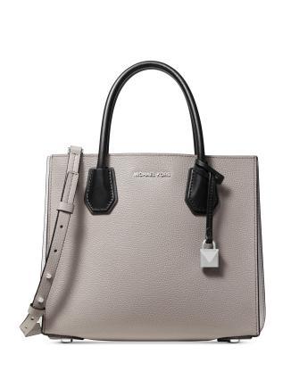 Michael Michael Kors Mercer Small Colorblocked Leather Accordion Tote