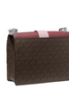 Michael Michael Kors Greenwich Small Two Tone Logo and Saffiano Leather Crossbody Bag