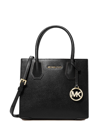 Michael Michael Kors Mercer Medium Pebbled Leather Crossbody Bag