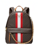 Michael Michael Kors Slater Medium Signature Logo Stripe Backpack