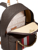 Michael Michael Kors Slater Medium Signature Logo Stripe Backpack