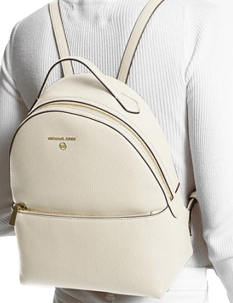 Michael Michael Kors Valerie Medium Pebbled Leather Backpack