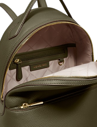 Michael kors 2025 pebbled leather backpack