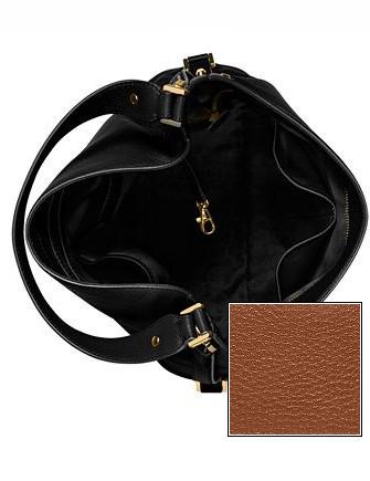Michael Michael Kors Bedford Large Belted Leather Shoulder Bag
