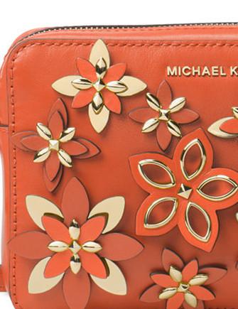 Michael Michael Kors Flowers Pouches Medium Camera Bag