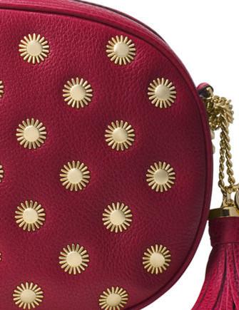 Michael Michael Kors Ginny Studded Medium Messenger