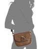 Michael Michael Kors James Medium Saddle Bag
