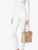 Michael Michael Kors Jet Set Item Medium Snap Pocket Tote