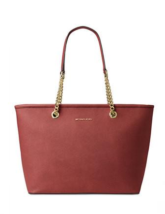 Michael Michael Kors Jet Set Travel Chain Top Zip Multi Function Tote