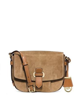Michael Michael Kors Romy Suede Medium Messenger