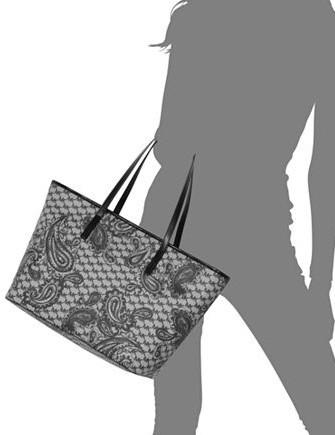 Michael Michael Kors Studio Paisley Emry Large Top Zip Tote