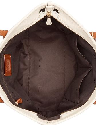Coach Minnie Motif City Tote in Pebble Leather