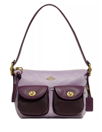 Coach Colorblock Nylon Cargo Shoulder Bag 23 | Brixton Baker