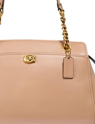 Coach Parker Carryall Satchel in Refined Leather