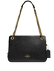 Coach Polished Pebble Leather Bryant Convertible Carryall Satchel