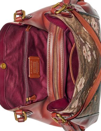 Coach Prairie Coated Canvas Signature Edie 31 Shoulder Bag