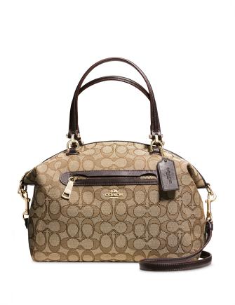 Coach Prairie Satchel in Signature Print Canvas