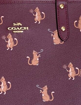 Coach party cat purse hotsell