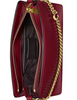 Coach Refined Calf Leather Signature Chain Crossbody